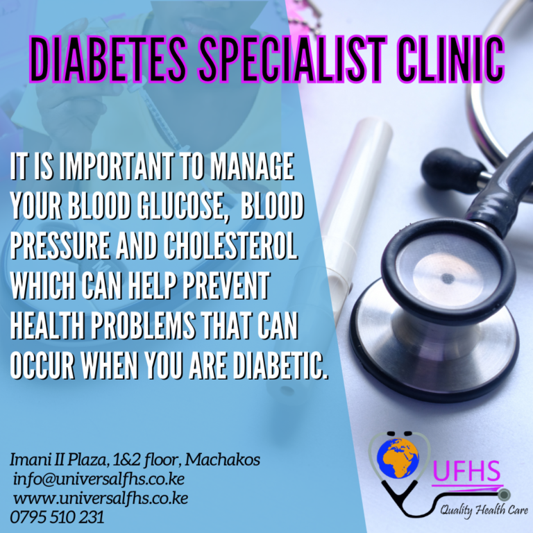 Diabetes Specialist Clinic Universal Family Health Services